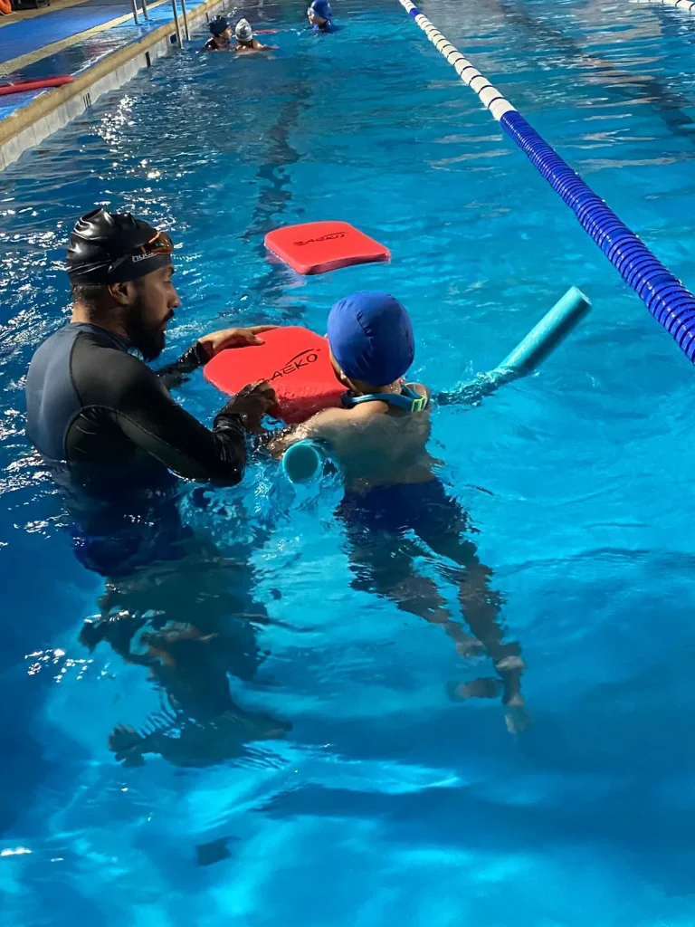 Clases de natacion para niños